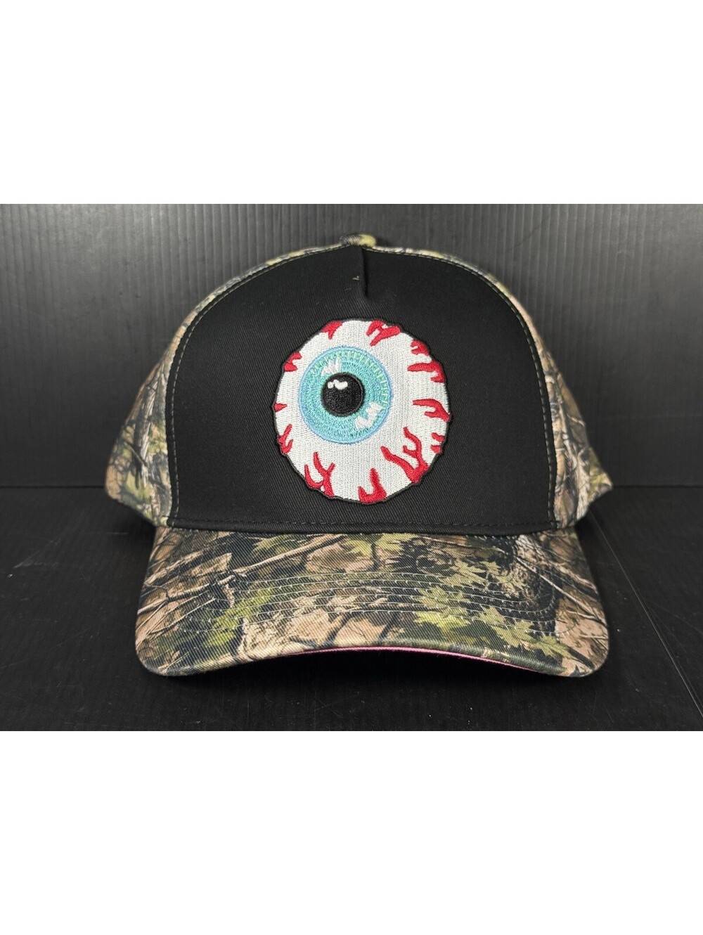 New W Tags Keep Watch Camo Embroidered Cap Olive Green MNWKA Hat Snap Back